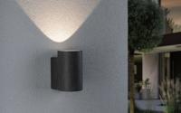 Paulmann Concrea 94500 Buitenlamp (wand) LED LED vast ingebouwd Zwart zandsteen - thumbnail