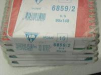 Notitieboek Clairefontaine A7+ 95x140 ruit 5x5 100blz 90gr assorti | 10 stuks - thumbnail