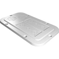 Rittal AX 2561.200 2561200 Flensplaat (l x b) 149 mm x 256 mm Kunststof Grijs 1 stuk(s) - thumbnail