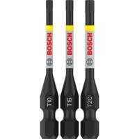 Bosch Accessoires PRO T Impact bits | T10 | T15 | T20 | 55 mm | 3 stuks - 2608521U54 - thumbnail