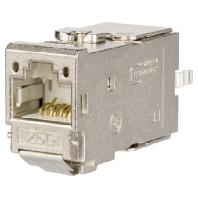 Metz Connect 130B11-25-E RJ45-inbouwmodule E-Dat, Module-steekprofiel 1 stuk(s) - thumbnail