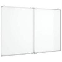 Whiteboard magnetisch inklapbaar 100x80x1,7 cm aluminium - thumbnail