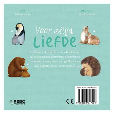 Rebo Publishers Voor altijd liefde - kartonboek