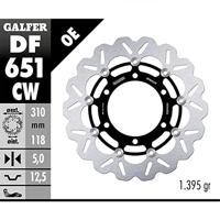 GALFER wave remschijf "df651" rotor brake rotors swimming - thumbnail