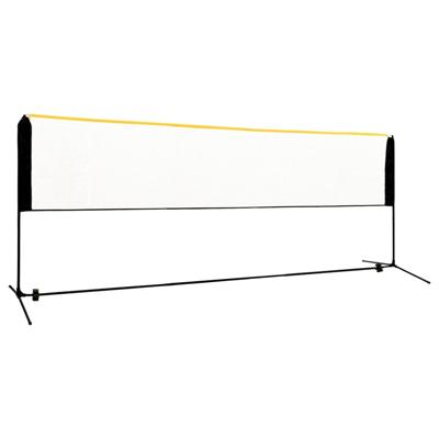 VidaXL Badmintonnet verstelbaar 400x103x94-158 cm metaal