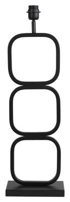 Light & Living Tafellamp 'Lutika' 69cm, kleur Mat Zwart (excl. kap) Light & Living Tafellamp 'Lutika' 69cm, kleur Mat Zwart (excl. kap)