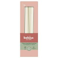 Bolsius gotische dinerkaars 8 stuks soft pearl 24,5 cm - thumbnail