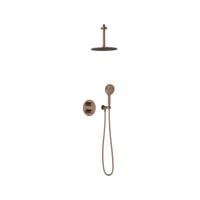 Thermostatische Inbouwdoucheset Plafond MAY Inbouw Geborsteld Mat Koper Pvd - thumbnail