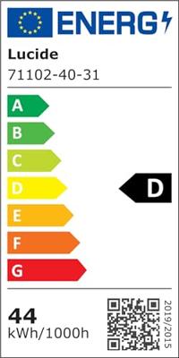 Lucide ESTREJA - Plafonnière - Ø 40 cm - LED 3 StepDim - CCT - 2500K/3000K - Wit
