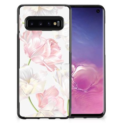 Samsung Galaxy S10 Skin Case Lovely Flowers Samsung Galaxy S10 Skin Case Lovely Flowers