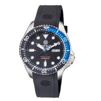 Deep Blue Watches MILBTMNSIL Heren Horloge Automatic 44mm 300M - thumbnail