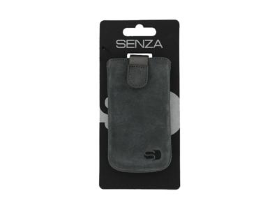 Senza Suede Slide Case Warm Grey Size M