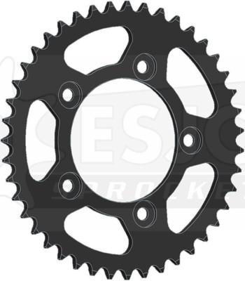 ESJOT Chain wheel 520 46z steel black