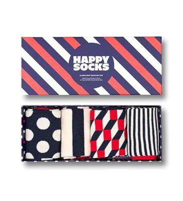 Happy Socks Classic - Gift Set - Maat 36-40 - 4 paar