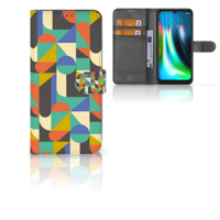 Motorola Moto G9 Play | E7 Plus | Telefoon Hoesje | Funky Retro - thumbnail