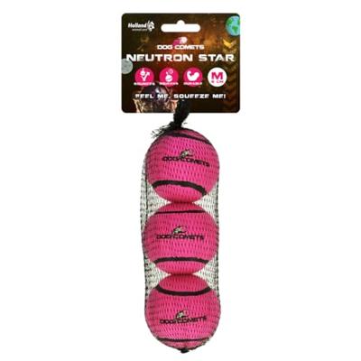 Dog comets Neutron Star Tennisbal met pieper M Roze 3st