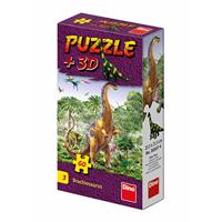 Dino 3D-puzzel dinosaurus 60pcs - thumbnail