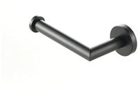 Geesa Nemox black toiletrolhouder - thumbnail