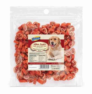 HILTON Sushi Rolls lamb with fish - Hondensnack - 500 g
