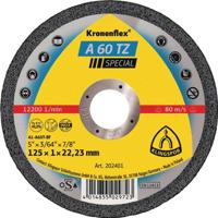 Klingspor A 60 TZ Special 202400 Doorslijpschijf recht 115 mm 25 stuk(s) RVS, Staal - thumbnail