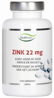 Nutrivian Zink Methionine 22mg Tabletten Nutrivian Zink Methionine 22mg Tabletten