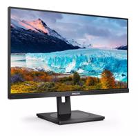 Philips 243S1-24 inch FHD USB-C docking monitor, in hoogte verstelbaar (1920x1080, 75 Hz, DisplayPort, HDMI, USB-C, RJ45, USB-hub) zwart - thumbnail