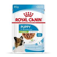 ROYAL CANIN X-Small Puppy | Dubbelpak | 2 x 12 x 85 g | Natte voeding voor bijzonder kleine hondenpuppy's | Tot 10 maanden | Met hapjes in saus | In pouchzak - thumbnail