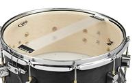 PDP Drums Concept Satin Black Wax Maple 14 x 6.5 inch snaredrum - thumbnail