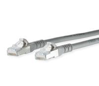 Metz Connect 1308455033-E RJ45 Netwerkkabel, patchkabel CAT 6A S/FTP 5.00 m Grijs Snagless 1 stuk(s) - thumbnail