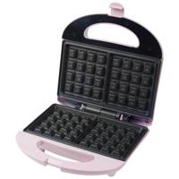 Bestron ASW401P wafelijzer 2 wafel(s) 700 W Roze - thumbnail