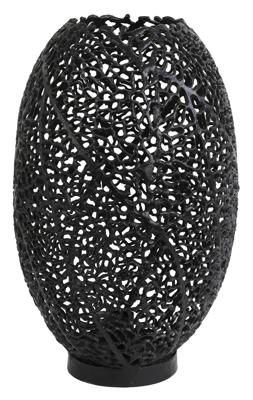Light & Living Tafellamp 'Sinula' 33cm, mat zwart