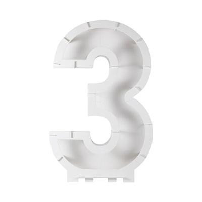 Ballon Mozaïek Kit Cijfer 3