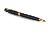 Balpen Parker Sonnet black lacquer GT medium - thumbnail