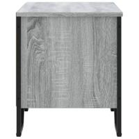 VidaXL Schoenenkast 90x38x45,5 cm bewerkt hout grijs sonoma eikenkleur - thumbnail