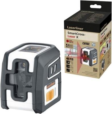 Laserliner smartcross-laser kruislijnlaser x rood - 036.735e