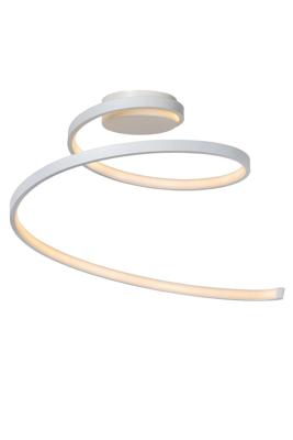 Lucide MAXENCE - Plafonnière - Ø 46 cm - LED 3 StepDim - 1x24W 3000K - Wit