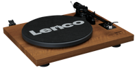 Platenspeler met ingebouwde versterker en Bluetooth® plus 2 externe luidsprekers Wood - thumbnail