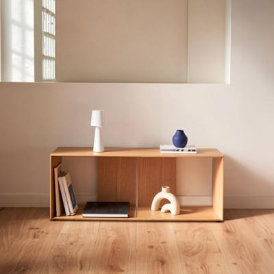 Kave Home Modulair Wandrek 'Litto' Eiken, 38 x 101cm Kave Home Modulair Wandrek 'Litto' Eiken, 38 x 101cm