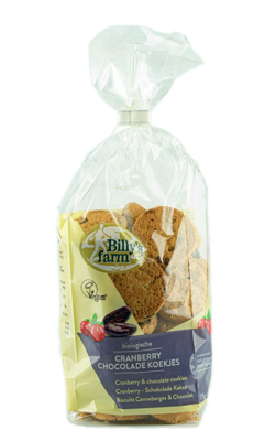 Billy's Farm Biologische Cranberry Chocolade Koekjes Billy's Farm Biologische Cranberry Chocolade Koekjes