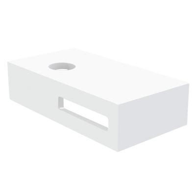Fontein Planchet Best Design Malo Solid Surface 40x21x10 cm Glans Wit Fontein Planchet Best Design Malo Solid Surface 40x21x10 cm Glans Wit