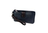 Micmacbags Portemonnee / Clutch Highland Park Navy Blauw - thumbnail
