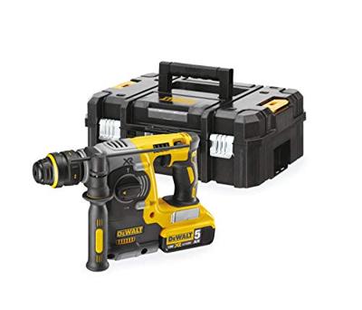DeWALT DCH274P2T Accu combihamer SDS-Plus 2,1J + snelwisselboorkop 18V XR 5.0Ah in TSTAK