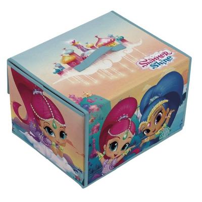 Nickelodeon Shimmer & Shine opbergbox speelmat 30 x 30 x 30 cm
