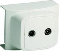 Enzo K40 RTV-antenne aansluitpunt wit - 4747255 - thumbnail