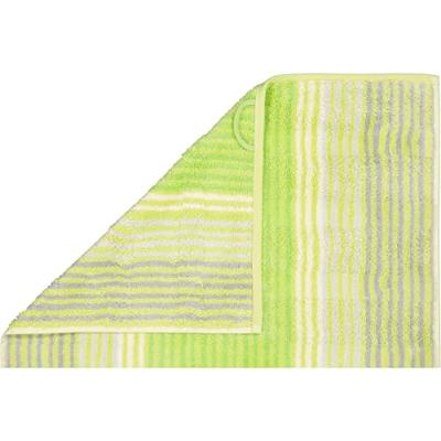 Cawö Cawö Cashmere Streifen Badlaken Kiwi 80x150