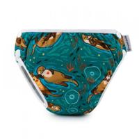 Bamboolik Zwemluier Otters - Maat M (8-12 kilo) - thumbnail