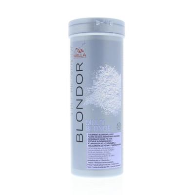 Wella Professionals Blondor Multi Blonde Stofvrije Blondeerpoeder 400gr Wella Professionals Blondor Multi Blonde Stofvrije Blondeerpoeder 400gr