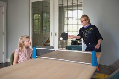 BS Toys tafeltennisnet uitschuifbaar