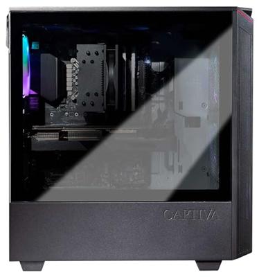 CAPTIVA Advanced Gaming I74-815 Intel® Core™ i7 i7-12700KF 16 GB DDR4-SDRAM 1 TB SSD NVIDIA GeForce RTX 4060 Ti Windows 11 Home PC Black