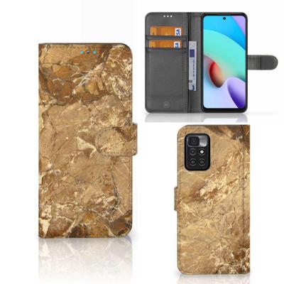 Xiaomi Redmi 10 | Bookcase | Marmer Creme